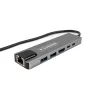 Caruba 6 az 1-ben USB-C hub + Ethernet csatlakozó
