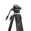 Caruba Videostar 177 Pro Video Tripod/ Állvány + Video Fluid Fej - 177cm