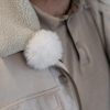 Caruba Mikrofon szélzajszűrő / Deadcat a Lavalier fehér színű hangszóróhoz