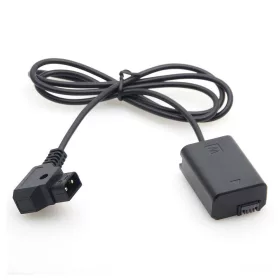   Caruba Sony NP FW50 Folyamatos Töltő Akkumulátor + D TAP (egyenes kábel)