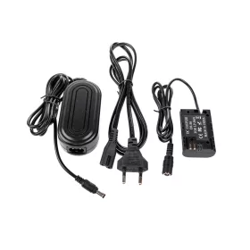   Caruba Canon LP E6 Folyamatos Töltő akkumulátor + AC E6 hálózati adapter