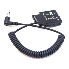   Caruba Nikon EN EL14 Folyamatos Töltő Akkumulátor (rugós kábel)