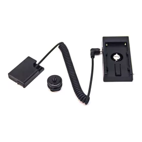   Caruba Nikon EN EL14 Folyamatos Töltő + F970 akkumulátor tok (rugós kábel)