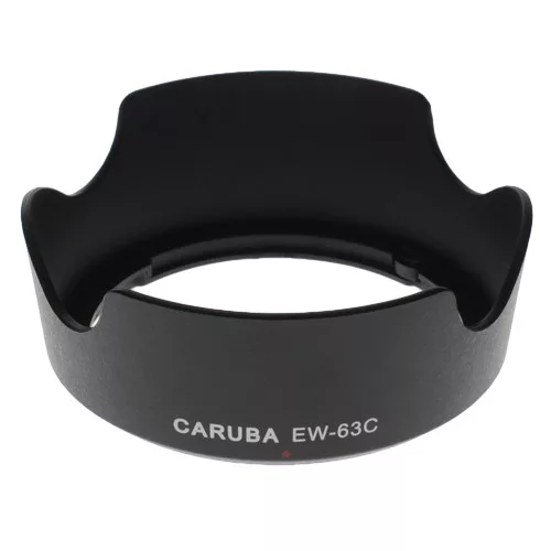 Caruba EW-63C Canon napellenző fekete EF-S 18-55mm f/3.5-5.6 IS STM / EF-S 18-55mm f/4.0-5.6 IS STM