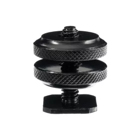   Caruba univerzális vakupapucs adapter 1/4" külső menet + távtartó (fekete)