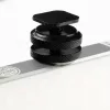 Caruba univerzális vakupapucs adapter 1/4" külső menet + távtartó (fekete)