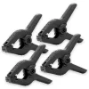 Caruba nagy háttérrögzítő csipesz (4db, fekete)