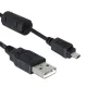 Caruba USB 2.0 kábel (A apa - Mini-B 8-tűs (UC-E6), Nikon kompatibilis, 1m)