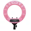 Caruba Vlogger 12" LED körlámpa szett + táska rózsaszín)