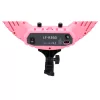 Caruba Vlogger 12" LED körlámpa szett + táska rózsaszín)