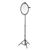 Caruba LS-7 alumínium lámpaállvány + derítőlap tartó (90-220cm)
