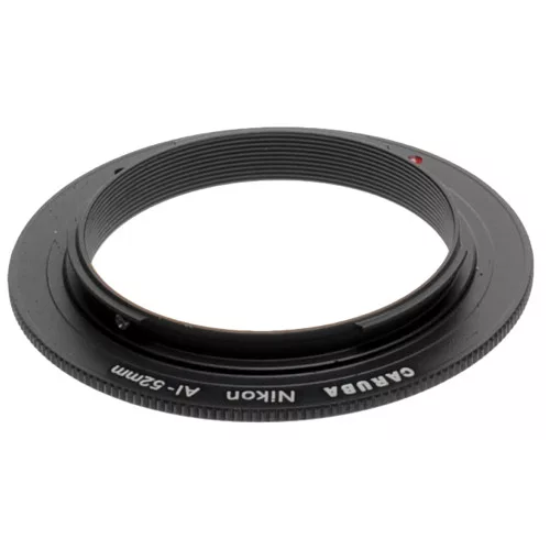 Caruba Nikon AI - 52mm makró objektív fordító adapter