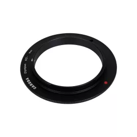 Caruba Olympus 4/3 - 62mm makró objektív fordító adapter