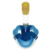Caruba teljes arcos sznorkelmaszk Dual Air + akciókamera rögzítés (Kék, S/M) [Full Face Snorkel Mask Dual Air]