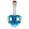 Caruba teljes arcos összecsukható sznorkelmaszk + akciókamera rögzítés (kék, L/XL) [Full Face Snorkel Mask Swift - Foldable]