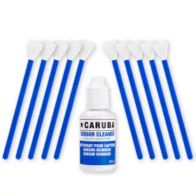   Caruba APS C Tisztító Pálca Készlet (10 tisztító pálca 16mm + tisztítófolyadék 30ml)