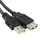 Caruba USB 2.0 kábel (A apa - B anya, 3m)