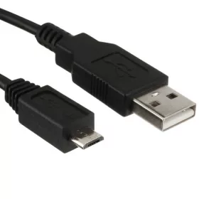 Caruba USB 2.0 kábel (A apa - micro B apa, 2m)