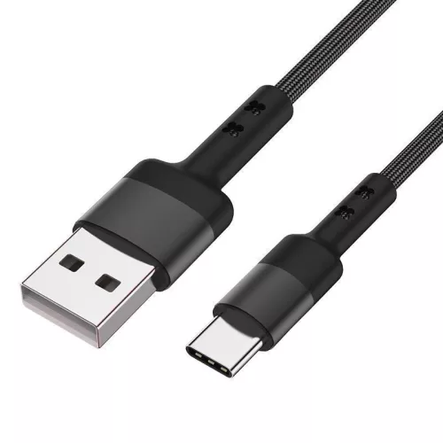 Caruba USB-A - USB-C 60W kábel 1m (fekete)