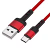 Caruba USB-A - USB-C 60W kábel 1m (piros)