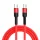 Caruba USB-C - USB-C 60W kábel 1m (piros)