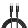 Caruba USB-C - USB-C 60W kábel 30cm (fekete)