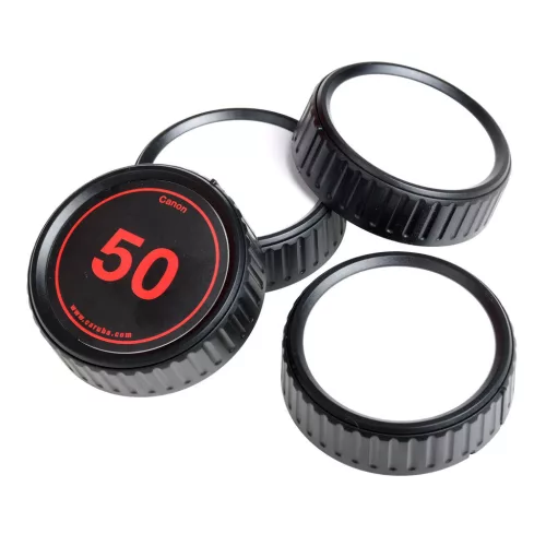 Caruba Canon EF/EF-S írható hátsó objektívsapka szett (4db)