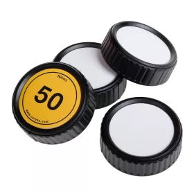 Caruba Nikon F írható hátsó objektívsapka szett (4db)