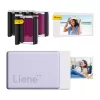 LIENE Pearl N200 Pro 2x3 hüvelykes hordozható fotónyomtató (lila)