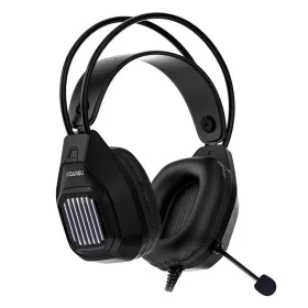   Dareu EH406 vezetékes gamer fejhallgató USB csatlakozással (fekete)