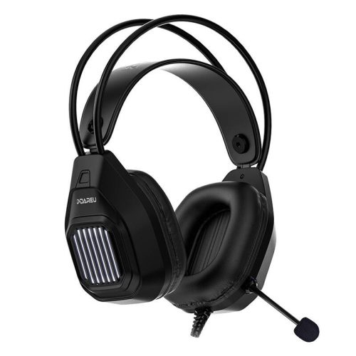Dareu EH406 vezetékes gamer fejhallgató USB csatlakozással (fekete)