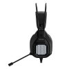Dareu EH406 vezetékes gamer fejhallgató USB csatlakozással (fekete)