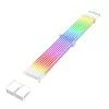 Darkflash ARGB 8 PIN*2 (Fehér) Grafikus Kártya Tápkábel (LG02-White)