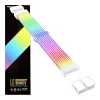 Darkflash ARGB 8 PIN*2 (Fehér) Grafikus Kártya Tápkábel (LG02-White)