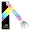 Darkflash ARGB 12 PIN*4 (Fehér) Grafikus Kártya Tápkábel (LG04-White)