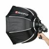 TRIOPO S55 Nyolcszögű Méhrács Softbox - Studió Bowens 55cm Kinyitható Ernyő-Diffúzor