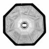 TRIOPO S90 Nyolcszögű Méhrács Softbox - Studió Bowens 90cm Kinyitható Ernyő-Diffúzor