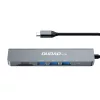 Dudao 6in1 USB-C Adapter 3x USB, SD/TF Olvasó (A15S)