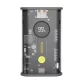 Dudao powerbank K16Pro – kijelzővel, C+U, PD 22.5W, 10000mAh – Type-C kábel (0,25m) (fekete)