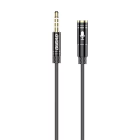 DudaoL11S AUX jack 3.5mm audio hosszabbító, 1m (Fekete)