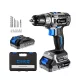 Deko Tools 20V Szénkefe Nélküli Akkumulátoros Fúrógép (DKBL20DU3-S3)