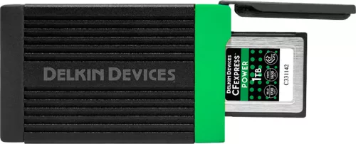 Delkin CFexpress 4.0 kártyaolvasó USB4/Thunderbolt csatlakozóval