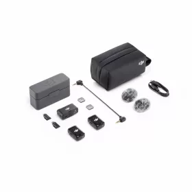 DJI Mic 2 (2 TX + 1 RX + Töltő tok) (CE) (Mic)