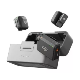   DJI mikrofon Mic Mini vezeték nélküli szett (2TX + 1RX + töltőtok, verzió) (fekete)