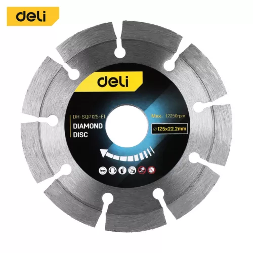 Deli Tools 125mm Gyémánt Vágókorong (EDH-SQP125-E1)