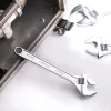Deli Tools 15 Állítható (Ezüst) Csavarkulcs (EDL015A)
