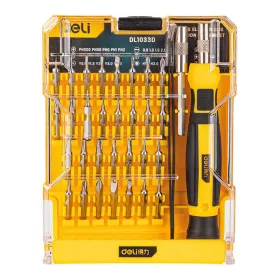   Deli Tools 33 Részes Precíziós Csavarhúzó Készlet (EDL1033D)