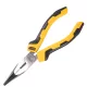 Deli Tools Hosszúcsőrű Fogó 6" (Sárga) Szerszám (EDL2106)