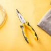 Deli Tools Hosszúcsőrű Fogó 8" (Sárga) Szerszám (EDL2108)