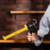Deli Tools 230mm (Sárga) Tömítőanyag Kinyomópisztoly (EDL2370)